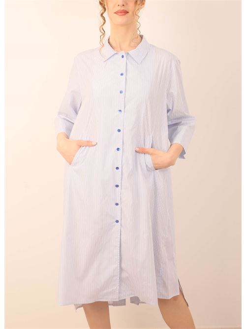 short striped shirt dress Laboratorio Capri | MADEIRARIGACELSMALL